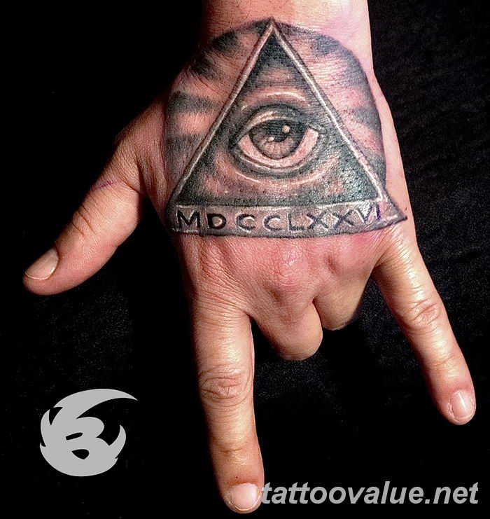 photo of eye tattoo 27.11.2018 №176 - an example of a finished eye tattoo - tattoovalue.net