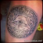 photo of eye tattoo 27.11.2018 №179 - an example of a finished eye tattoo - tattoovalue.net