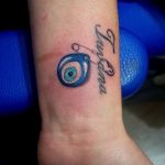 photo of eye tattoo 27.11.2018 №195 - an example of a finished eye tattoo - tattoovalue.net