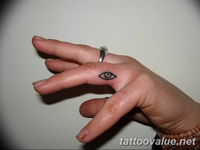 photo of eye tattoo 27.11.2018 №196 - an example of a finished eye tattoo - tattoovalue.net