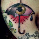 photo of eye tattoo 27.11.2018 №199 - an example of a finished eye tattoo - tattoovalue.net