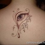 photo of eye tattoo 27.11.2018 №201 - an example of a finished eye tattoo - tattoovalue.net