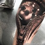 photo of eye tattoo 27.11.2018 №217 - an example of a finished eye tattoo - tattoovalue.net