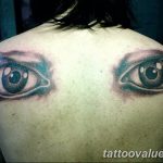 photo of eye tattoo 27.11.2018 №225 - an example of a finished eye tattoo - tattoovalue.net