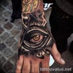 photo of eye tattoo 27.11.2018 №235 - an example of a finished eye tattoo - tattoovalue.net