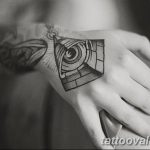 photo of eye tattoo 27.11.2018 №239 - an example of a finished eye tattoo - tattoovalue.net