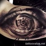 photo of eye tattoo 27.11.2018 №241 - an example of a finished eye tattoo - tattoovalue.net