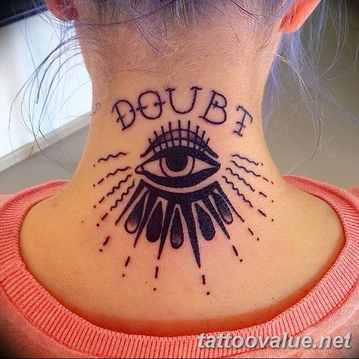 photo of eye tattoo 27.11.2018 №249 - an example of a finished eye tattoo - tattoovalue.net