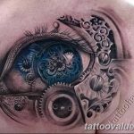 photo of eye tattoo 27.11.2018 №251 - an example of a finished eye tattoo - tattoovalue.net