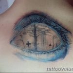 photo of eye tattoo 27.11.2018 №254 - an example of a finished eye tattoo - tattoovalue.net