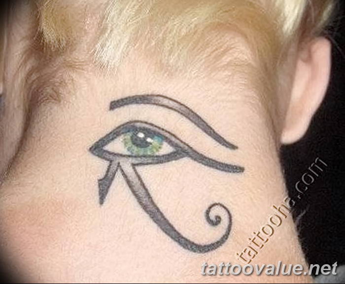 photo of eye tattoo 27.11.2018 №255 - an example of a finished eye tattoo - tattoovalue.net