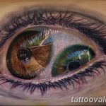 photo of eye tattoo 27.11.2018 №256 - an example of a finished eye tattoo - tattoovalue.net
