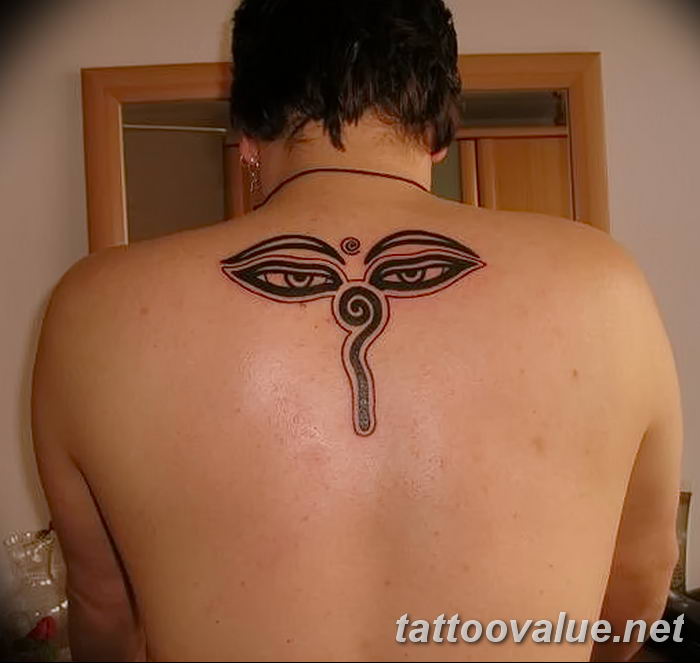 photo of eye tattoo 27.11.2018 №264 - an example of a finished eye tattoo - tattoovalue.net