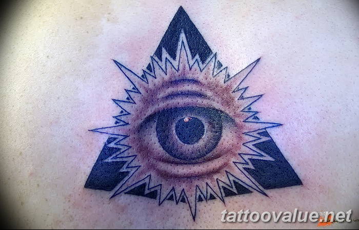 photo of eye tattoo 27.11.2018 №274 - an example of a finished eye tattoo - tattoovalue.net