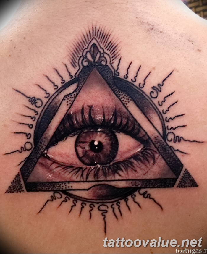 photo of eye tattoo 27.11.2018 №278 - an example of a finished eye tattoo - tattoovalue.net