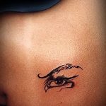 photo of eye tattoo 27.11.2018 №293 - an example of a finished eye tattoo - tattoovalue.net