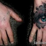 photo of eye tattoo 27.11.2018 №296 - an example of a finished eye tattoo - tattoovalue.net
