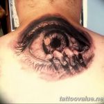 photo of eye tattoo 27.11.2018 №298 - an example of a finished eye tattoo - tattoovalue.net