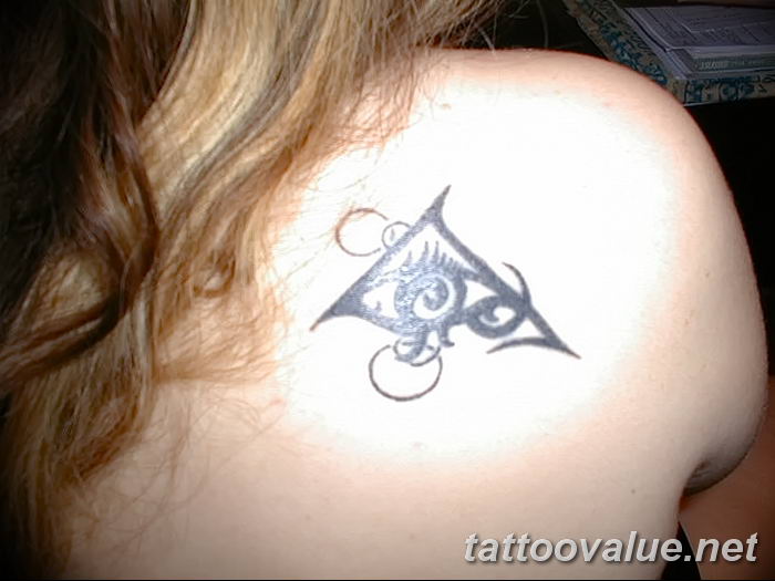 photo of eye tattoo 27.11.2018 №302 - an example of a finished eye tattoo - tattoovalue.net