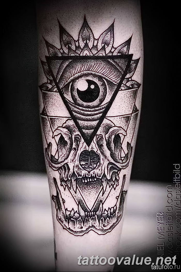 photo of eye tattoo 27.11.2018 №303 - an example of a finished eye tattoo - tattoovalue.net