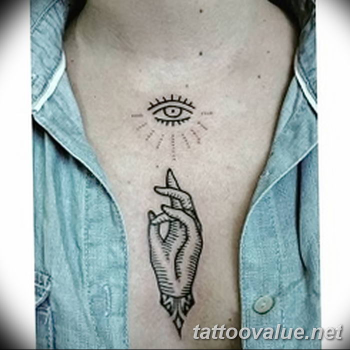 photo of eye tattoo 27.11.2018 №310 - an example of a finished eye tattoo - tattoovalue.net