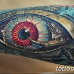 photo of eye tattoo 27.11.2018 №314 - an example of a finished eye tattoo - tattoovalue.net
