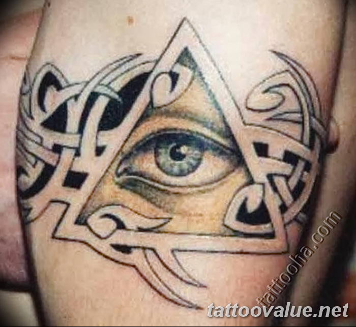 photo of eye tattoo 27.11.2018 №318 - an example of a finished eye tattoo - tattoovalue.net