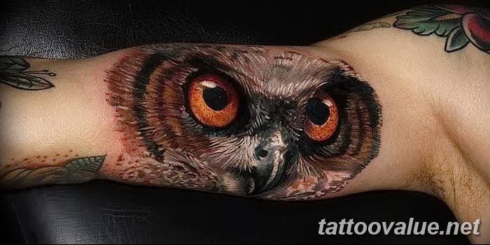 photo of eye tattoo 27.11.2018 №334 - an example of a finished eye tattoo - tattoovalue.net