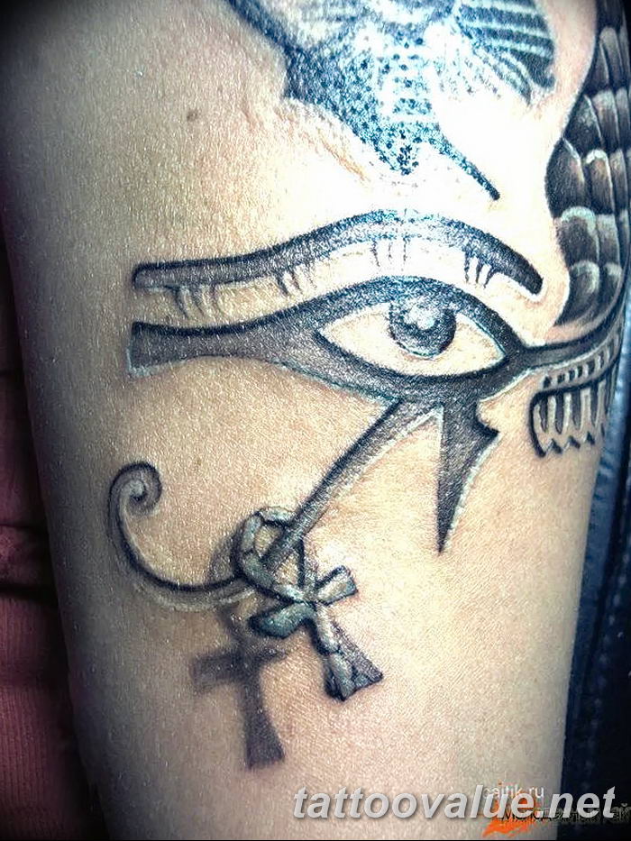 photo of eye tattoo 27.11.2018 №347 - an example of a finished eye tattoo - tattoovalue.net