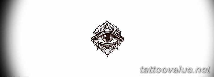 photo of eye tattoo 27.11.2018 №357 - an example of a finished eye tattoo - tattoovalue.net