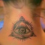 photo of eye tattoo 27.11.2018 №361 - an example of a finished eye tattoo - tattoovalue.net