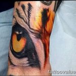 photo of eye tattoo 27.11.2018 №369 - an example of a finished eye tattoo - tattoovalue.net