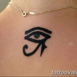 photo of eye tattoo 27.11.2018 №375 - an example of a finished eye tattoo - tattoovalue.net