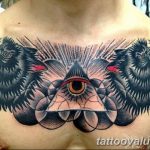 photo of eye tattoo 27.11.2018 №376 - an example of a finished eye tattoo - tattoovalue.net