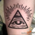 photo of eye tattoo 27.11.2018 №378 - an example of a finished eye tattoo - tattoovalue.net