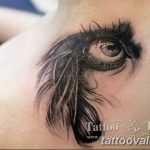 photo of eye tattoo 27.11.2018 №387 - an example of a finished eye tattoo - tattoovalue.net