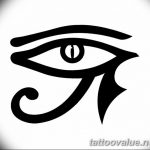 photo of eye tattoo 27.11.2018 №388 - an example of a finished eye tattoo - tattoovalue.net