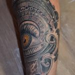 photo of eye tattoo 27.11.2018 №404 - an example of a finished eye tattoo - tattoovalue.net
