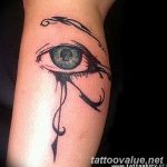 photo of eye tattoo 27.11.2018 №407 - an example of a finished eye tattoo - tattoovalue.net