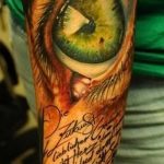photo of eye tattoo 27.11.2018 №413 - an example of a finished eye tattoo - tattoovalue.net
