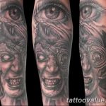 photo of eye tattoo 27.11.2018 №419 - an example of a finished eye tattoo - tattoovalue.net