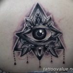 photo of eye tattoo 27.11.2018 №427 - an example of a finished eye tattoo - tattoovalue.net
