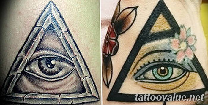 photo of eye tattoo 27.11.2018 №437 - an example of a finished eye tattoo - tattoovalue.net