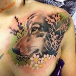 photo of wolf tattoo 27.11.2018 №037 - an example of a finished wolf tattoo - tattoovalue.net