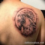 photo of wolf tattoo 27.11.2018 №038 - an example of a finished wolf tattoo - tattoovalue.net