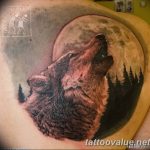 photo of wolf tattoo 27.11.2018 №104 - an example of a finished wolf tattoo - tattoovalue.net