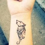 photo of wolf tattoo 27.11.2018 №107 - an example of a finished wolf tattoo - tattoovalue.net
