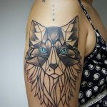 photo of wolf tattoo 27.11.2018 №131 - an example of a finished wolf tattoo - tattoovalue.net
