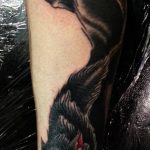 photo of wolf tattoo 27.11.2018 №183 - an example of a finished wolf tattoo - tattoovalue.net