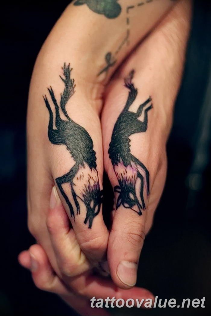 photo of wolf tattoo 27.11.2018 №201 - an example of a finished wolf tattoo - tattoovalue.net